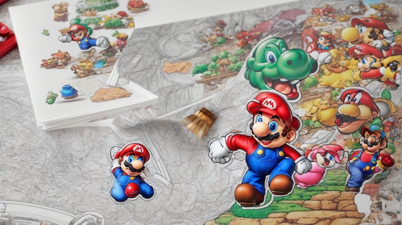 How to Make Your Own Mario Coloring Book Pages? - Mario Coloring Book Pages 