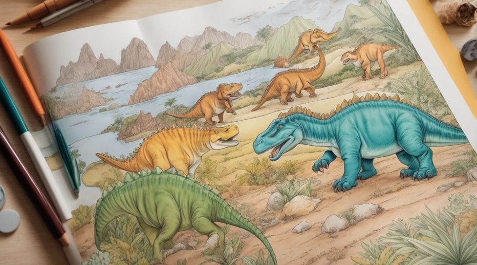 Dinosaurs With Jobs by Theo Nicole Lorenz - Adult Coloring Book Reviews and Recommendations 