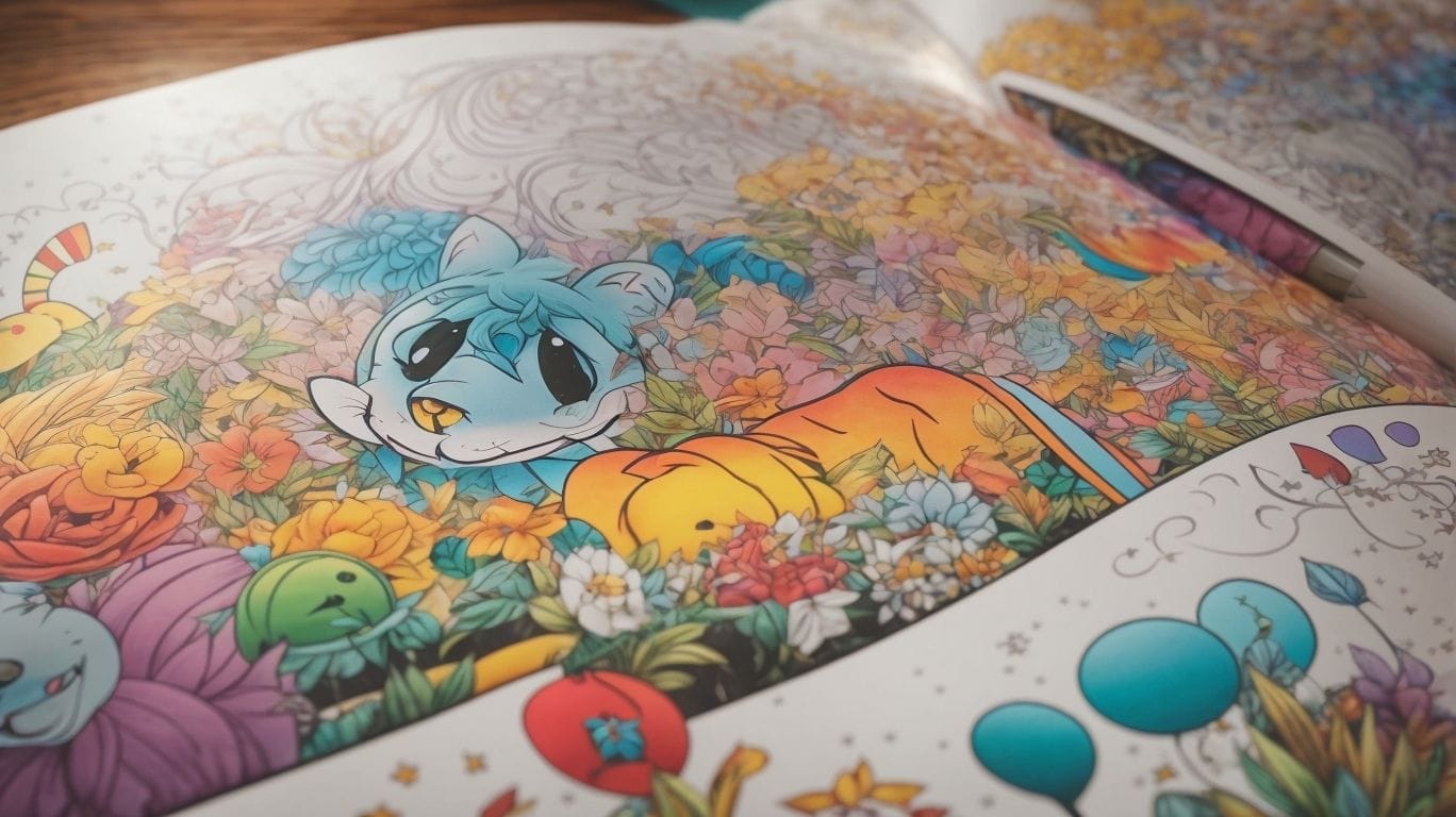 Features and Themes in Cartoon-Themed Coloring Books - Cartoon-Themed Coloring Books 