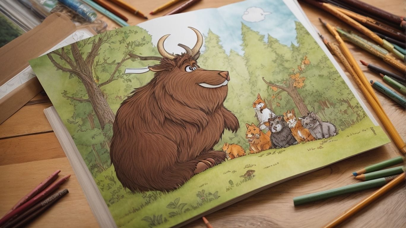 The Gruffalo - Coloring Pages Inspired by Literature 