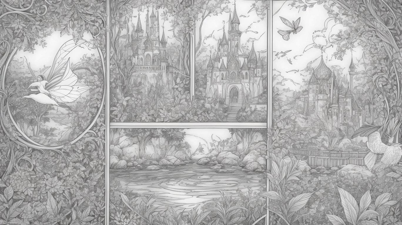 Creating and Printing Fairy Tales and Fantasy Coloring Pages - Fairy Tales and Fantasy Coloring Pages 