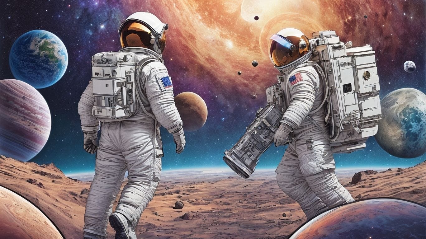 Outer Space Explorers Coloring Book - Space-Themed Coloring Books 