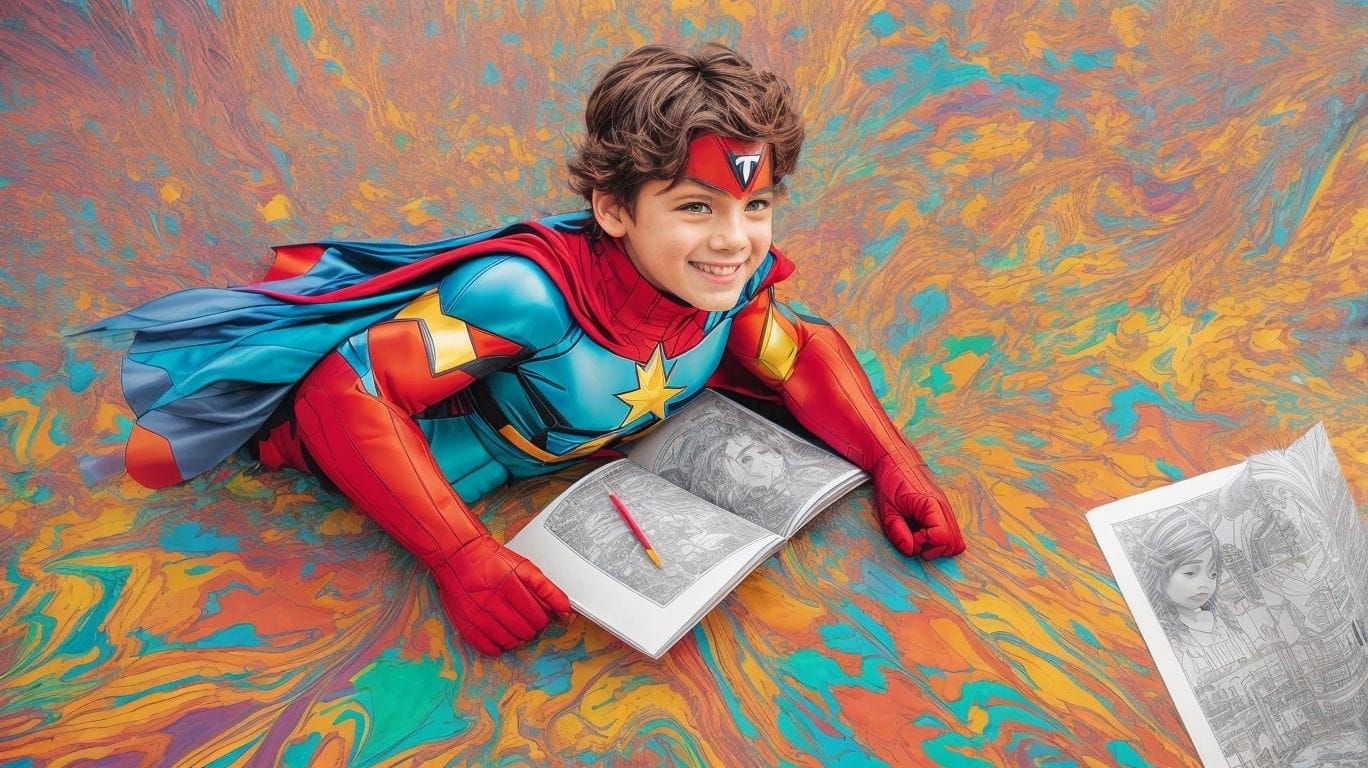 Tips for Engaging Kids with Superhero Coloring Books - Superhero Coloring Books for Kids 